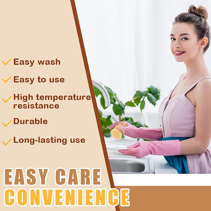 Nuenen 6 Packs Bamboo Dish Scrub Brushes Wooden Scrubbers Set Kitchen Dishwashing Scrubber with Natural Sisal Bristles for Iron Pot Pan Sink
