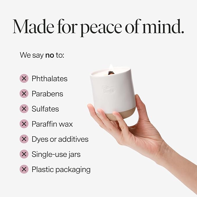 Siblings Candle Making Kit | DIY Coconut-Soy Wax Candle Kit with Wooden Wick | Scent No 07: Ginger, Pink Grapefruit, Rhubarb | Clean, Non-Toxic, Reusable, 60 Hr Burn