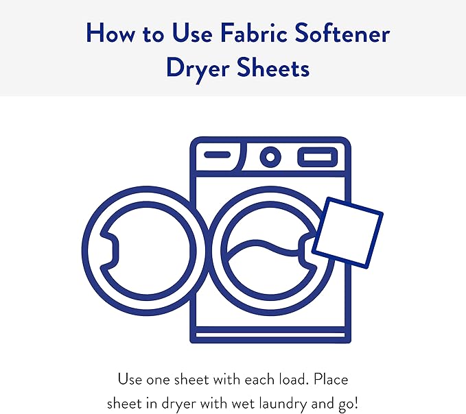 The Clean People Fabric Softener Sheets - Dryer Sheets - Softens & Removes Static Cling - Vegan Laundry Softener, Essential Oils - Spring 360 Pack