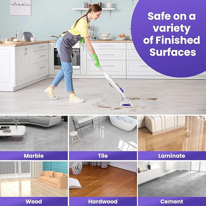 50 Pack Power Mop Refills Pads for Swiffer, Disposable Power Mop Refills for Power Mop Multi-Surface Mop Power Mop Pads Replacement Power Mop Pads Refills Spray Mopping Pads Hardwood Floor Cleaning