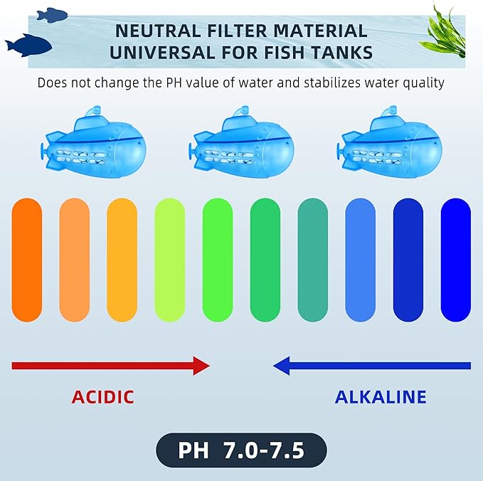 AMI PARTS Humidifier Cleaner Float Submarine for Warm&Cool Most Humidifiers and Fish Tank, Purifie Water, Soften Hard Water, Prevents Hard Water Build-Up, Universal Humidifier Tank Cleaner (9 Pack)