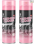 Car interior protectant Spray-Repels Dust & Staining,Restores & Protects Plastic, Vinyl, Leather - UV Guard, Anti-Aging, Long-Lasting Gloss, Exterior & Interior Car Polishing Cleaner (2 x 15oz)