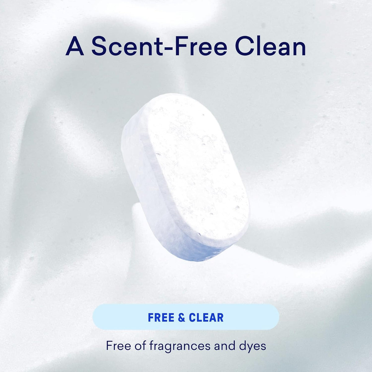 BLUELAND 100% Plastic-Free Dishwasher Detergent Tablets, 60 Count, Free & Clear, Eco-Friendly Dishwashing Pods, Natural, USDA Certified biobased