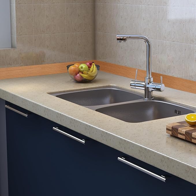Floor/Door Flat Transition Strip & Self-Adhesive Vinyl Edge Trim - Laminate Gap Covering Joining Strip
