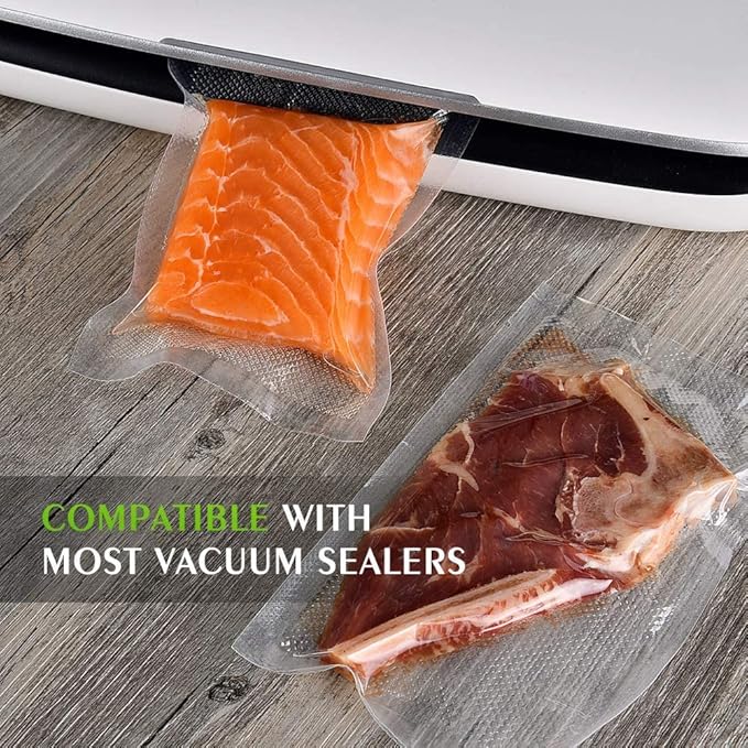 Vacuum Sealer Bags for Food，Seal a Meal Bags Rolls，11inx20 Rolls 2 Pack，XinBaoLong，Commercial Grade, Heavy Duty, BPA Free,Great for Vac Storage