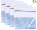 Muchfun 4Pcs Durable Fine Mesh Laundry Bags for Delicates 24 x 24 Inches (4, XX-Large)