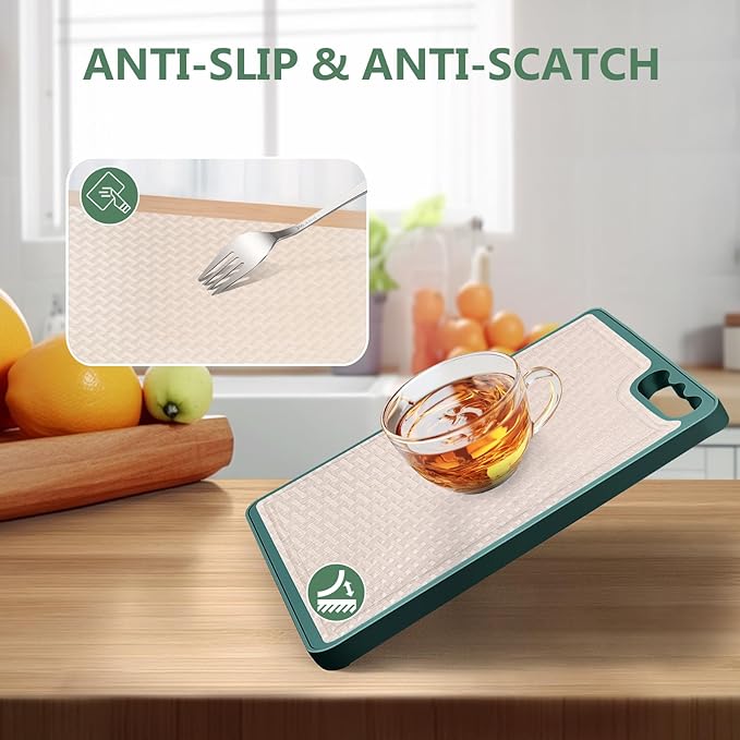 Shelf Liners, Non-Adhesive Drawer Liner, Waterproof & Oil-Proof Kitchen Cabinet Cupboard Liner Plastic EVA Material BPA Free Fridge Liner Mats Paper Protector for Shelves (Clear/24in x 240in)