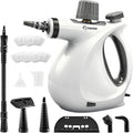 Saker Handheld Steam Cleaner New,Portable Steam Cleaner for Home,1050W Steam Cleaner,5 Fiber Cloths for Quick Heating & Deep Cleaning of Floors, Cars, and Kitchen