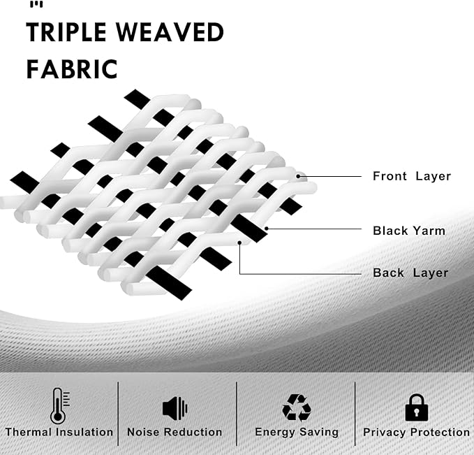 DWCN Blackout Curtains for Bedroom - Thermal Insulated Privacy Energy Saving Rod Pocket Drapes for Living Room, W 38 x L 72 Inch, Red, Set of 2