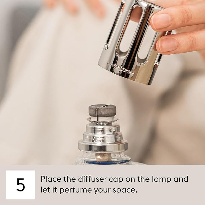 MAISON BERGER - Aquatic Freshness - Lampe Berger Fragrance Refill for Home Fragrance Oil Diffuser - Air Freshener - Eugenol Essential Oil - 33.8 Fluid Ounces - 1 Liter