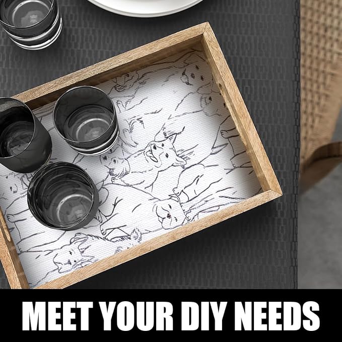Animal Shelf and Drawer Liner for Cabinets, 12IN x 20FT Non-Adhesive and Strong Non-Slip Dog Shelf Cabinet Drawer Liners for Kitchen, Waterproof Cupboard Liners,Easy to Clean