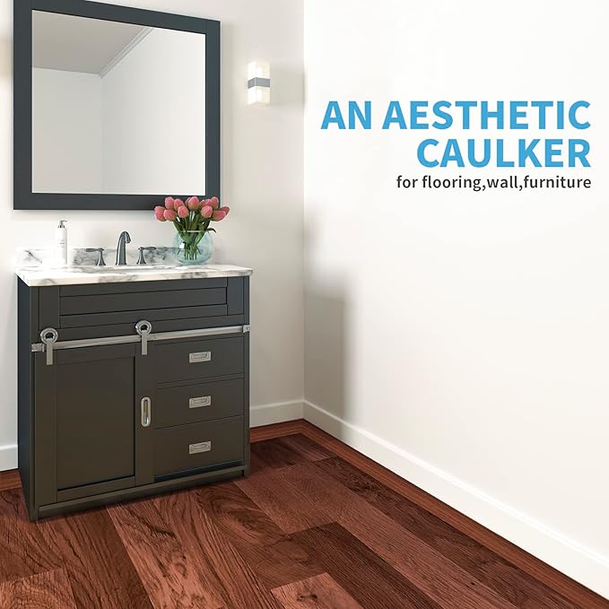 Art3d Self Adhesive Vinyl Floor Transition Strip,Laminate Floor Strip Floor Flat Divider Strip for Joining Floor Gaps, Carpet Threshold Transition, Floor Tiles (4 FT, 1.57in, Cherry)
