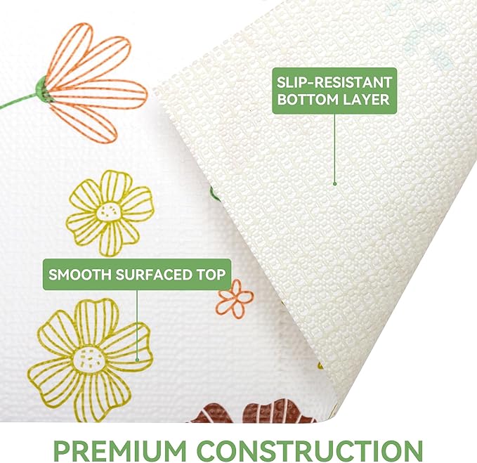 Shelf Liner 18" W x 96" L Cabinet Liners Non Adhesive, Drawer Liners Non Slip Kitchen Mat Waterproof Oil-Proof for Kitchen Cabinet, Shelves, Refrigerator, Storage, Easy to Trim