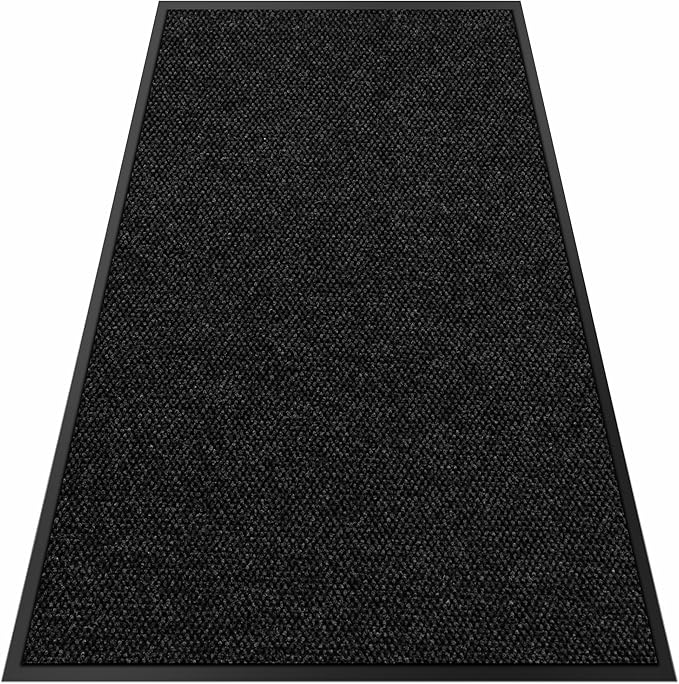 3′ x 61′ Front Door Mat Indoor Outdoor Entrance, Commercial Floor Mat Heavy Duty Dirt Trapper Entryway Doormat, Custom Size Non Slip Rubber Backing Welcome mat, Door Mat for High Traffic Area
