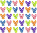 Winterlace Mop Slippers 60 Pcs (30 Pairs) Microfiber Chenille House Floor Dusting Cleaning Socks Shoe Cover Wholesale Bulk Pack