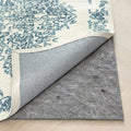 RUGPADUSA - Dual Surface - 9' Round - 1/8" Thick - Felt + Rubber - Non-Slip Backing Rug Pad - Adds Low-Profile Comfort and Protection