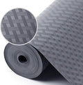 Shelf Liners for Kitchen Cabinets Refrigerator Liners Waterproof & Oil-Proof Kitchen Cupboard Liner Plastic Drawer Mats EVA Material Non Adhesive Fridge Liner for Shelves Gray 11.8 x 59 Inch