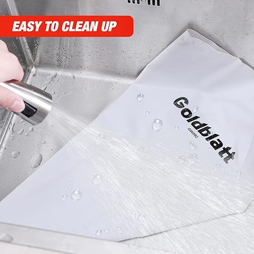 Goldblatt 4 Pieces Tile Grout Masonry Mortar Bag Set, Includes 3 Pieces Tear Puncture Resistant Grout Bag & 1 Piece Brick Jointer for Tile Installation Work