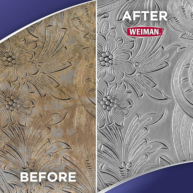 Weiman Jewelry Polish Cleaner, Tarnish Remover Wipes - 40 Count - Use on Silver Jewelry Antique Silver Gold Brass Copper and Aluminum