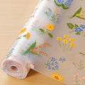 INNOLITES Non-Slip Shelf Liner – Cabinet & Drawer Liner Non-Adhesive – Waterproof Oil-Proof – Durable EVA with Floral for Kitchen Cabinets Refrigerator – BPA-Free, Easy to Cut 23.6" x 118"