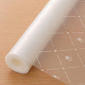 INNOLITES Shelf Liners for Kitchen Cabinets, Non Adhesive Drawer Cabinet Liner, Waterproof Oil-Proof Non-Slip Shelf Liner for Kitchen Pantry Refrigerator 23.6" x 118"