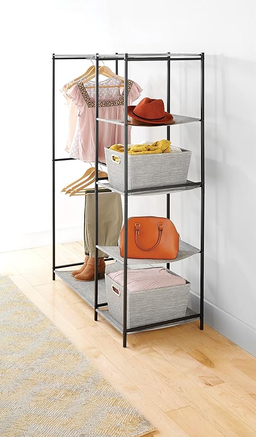 Whitmor Modern Industrial Wardrobe