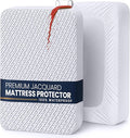 Utopia Bedding Waterproof Mattress Protector Twin XL (College Dorm Room) Size, Premium 3D Air Soft Fabric Mattress Cover, Fits 15 Inches Deep, Breathable, Fitted Style with Stretchable Pockets