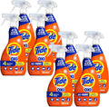 Tide Laundry Stain Remover Spray with Oxi | Stain Remover for Clothes, Carpet, Upholstery, Pet Bedding, & More | Stain Treater Spray for Tough Stains from Wine, Coffee, Grease | 22 Fl Oz (Pack of 4)