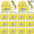 12 Pcs Air Freshener Gel Bulk Odor Eliminator Gel Beads 8 oz Long Lasting Air Freshener Beads Eliminates Odors in Home Bathrooms, Cars, Boats, Rvs and Pet Areas(Lemon)