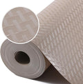 Beige Shelf Liners for Kitchen Cabinets Refrigerator Liners Waterproof & Oil-Proof Kitchen Cupboard Liner Drawer Mats EVA Material Non Adhesive Fridge Liner for Shelves 11.8 x 236.2 Inches
