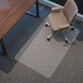 Kuyal Office Chair Mat for Carpet, 32x49 Clear Heavy Duty Computer Chair Mat, Under Desk Protector Carpeted Floors Mat, Easy Chair Movement,Ship Flat