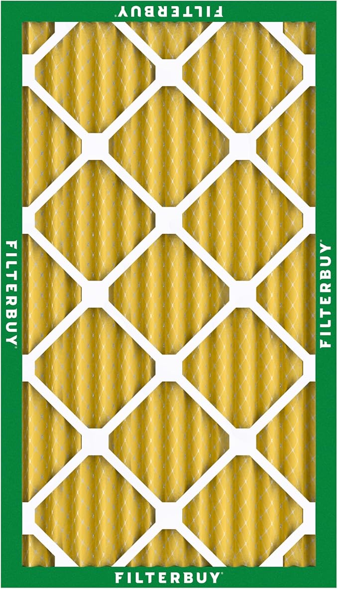 Filterbuy 20x30x2 Air Filter MERV 11 (MPR 1200) Allergen Defense Replacement (4-Pack), Electrostatic Pleated HVAC AC Furnace Filters, Made in USA (Actual Size: 19.75 x 29.75 x 1.75)
