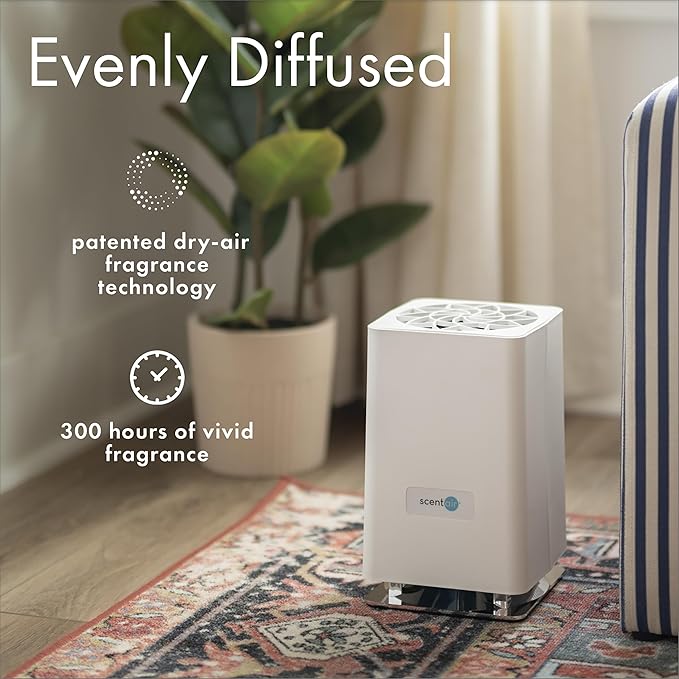 ScentAir Whisper Home Monthly Plug-in Refill, Fragrance Cartridge for Home and Office, Asian Garden