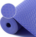 Shelf Liners for Kitchen Cabinets Refrigerator Liners Waterproof Plastic Kitchen Cupboard Liner Non Adhesive Drawer Mats EVA Material Fridge Liner for Shelves - Blue 11.8 x 236.2 Inches