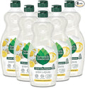 Seventh Generation Dish Soap Liquid Chamomile & Lemon Scent Pack of 6 Dishwashing Soap Dish Detergent Liquid Soap 19 oz