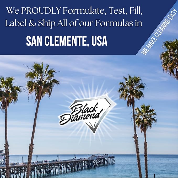 Black Diamond Stoneworks Limestone and Travertine Floor Cleaner: Natural Stone, Marble, Slate, honed or tumbled. 4-Gallon concentrate Ph Neutral