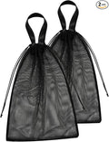 Mesh Laundry Bags with Handles & Double Drawstring Closure – Heavy Duty, Breathable 18 x 24 Inch Nylon for Dorm & Travel – Set of 2