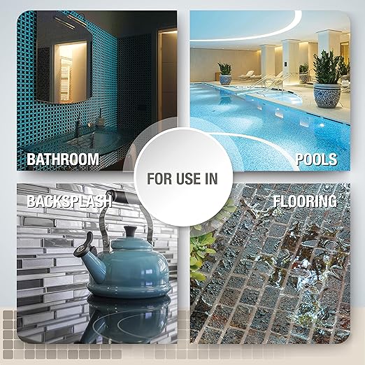 The Tile Doctor EpoxyElite EVO - Litokol Epoxy Grout for Tile, Ideal for Home Office Decor & Bathroom Tile, Beige 3-5 kg - 11 lb