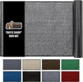 GORILLA GRIP Traffic Guard Door Mat, Heavy Duty Welcome Mats, Commercial Office Space Doormat, Waterproof, Fade Resistant, Strong Rubber Backing, Low Profile, Shoe and Boot Scraper, 29x17, Light Gray