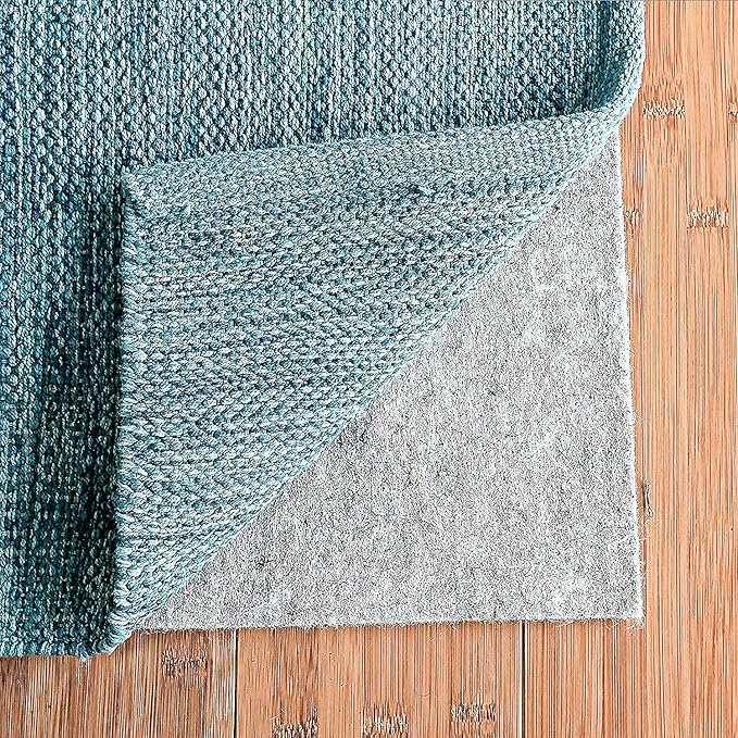 RUGPADUSA - Dual Surface - 2'6" x 9' - 1/4" Thick - Felt + Rubber - Non-Slip Backing Rug Pad - Safe for All Floors