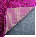 Double Sided Ultra Strong Anti-Slip Rug Felt Pad 3 x 5 Feet for Hardwood Floors, Non Slip Carpet Padding, Thin Profile Non Skid Carpet Mat Keep Your Rugs in Place- Gray