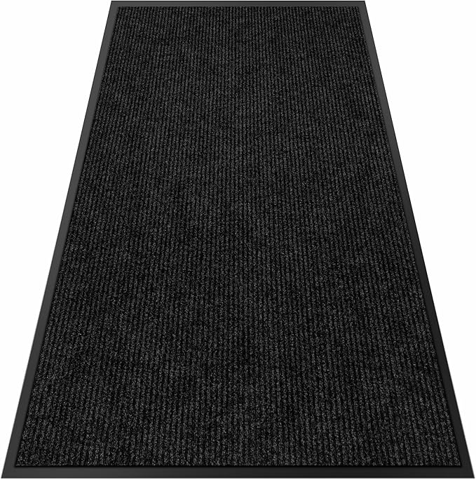 2′ x 65′ Front Door Mat Indoor Outdoor Entrance, Commercial Floor Mat Heavy Duty Dirt Trapper Entryway Doormat, Custom Size Non Slip Rubber Backing Welcome mat, Door Mat for High Traffic Area