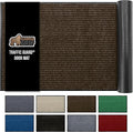 GORILLA GRIP Traffic Guard Door Mat, 70x24, Heavy Duty Welcome Mats, Commercial Office Space Doormat, Waterproof, Fade Resistant, Strong Rubber Backing, Low Profile, Shoe and Boot Scraper, Brown